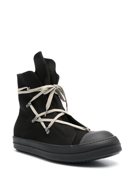 Black hexa high-top sneakers Rick Owens Drkshdw - men RICK OWENS DRKSHDW | DU01E3805DO9899